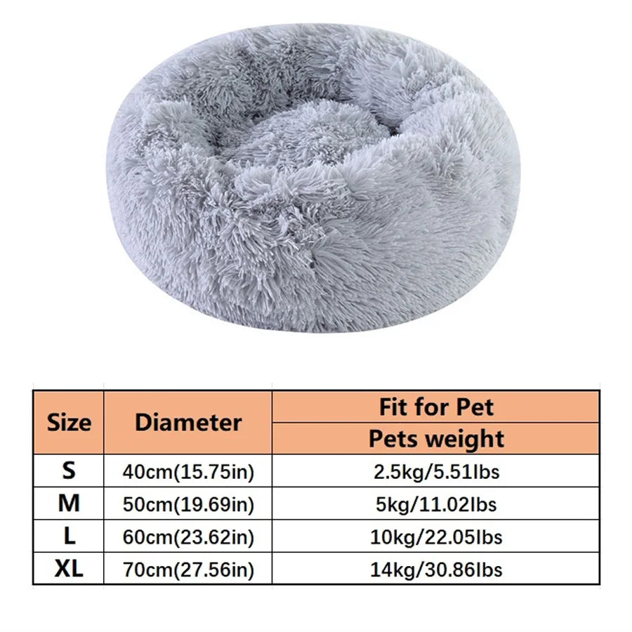 Soft Round Pet Bed