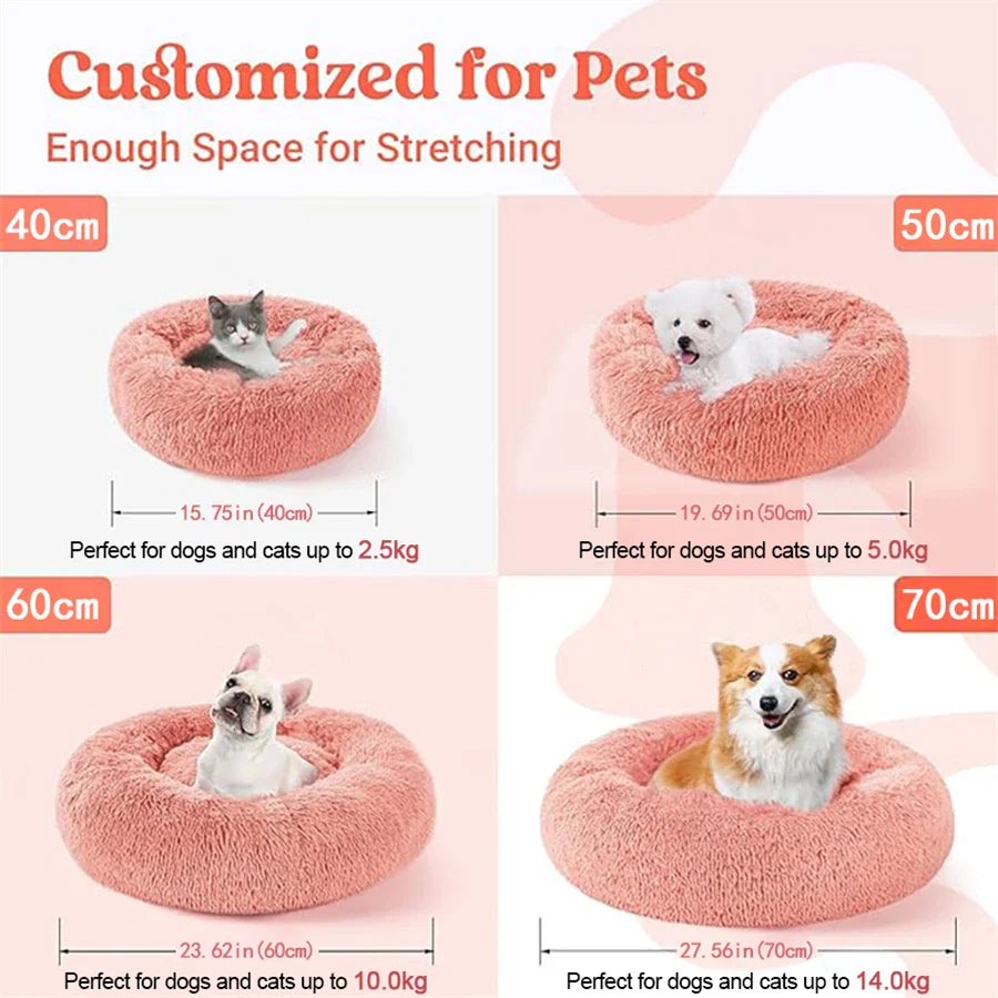 Soft Round Pet Bed