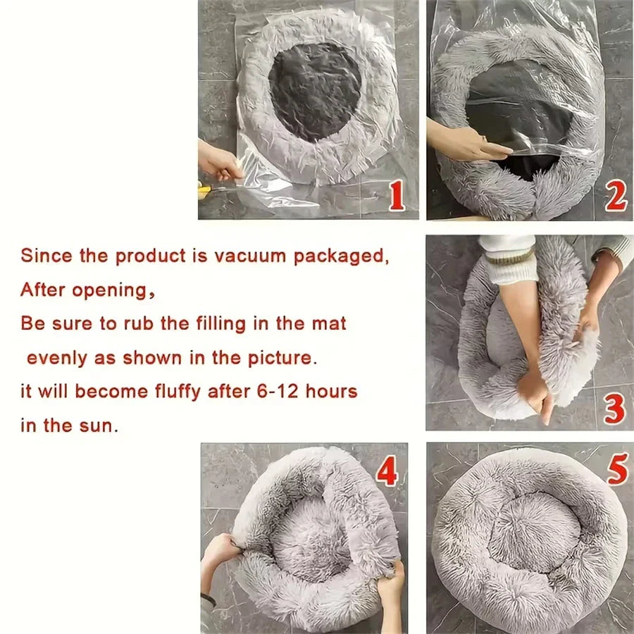 Soft Round Pet Bed