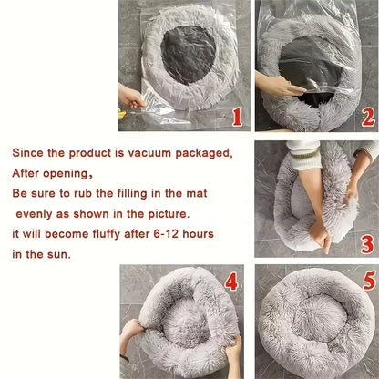 Soft Round Pet Bed
