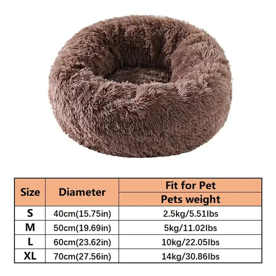 Soft Round Pet Bed